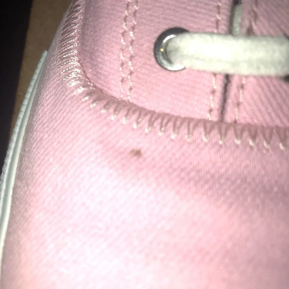 Helly Hanson 596 Women’s Sneaker Running Shoes Pink 7 Lace Up Canvas Rubber Sole - Picture 7 of 9